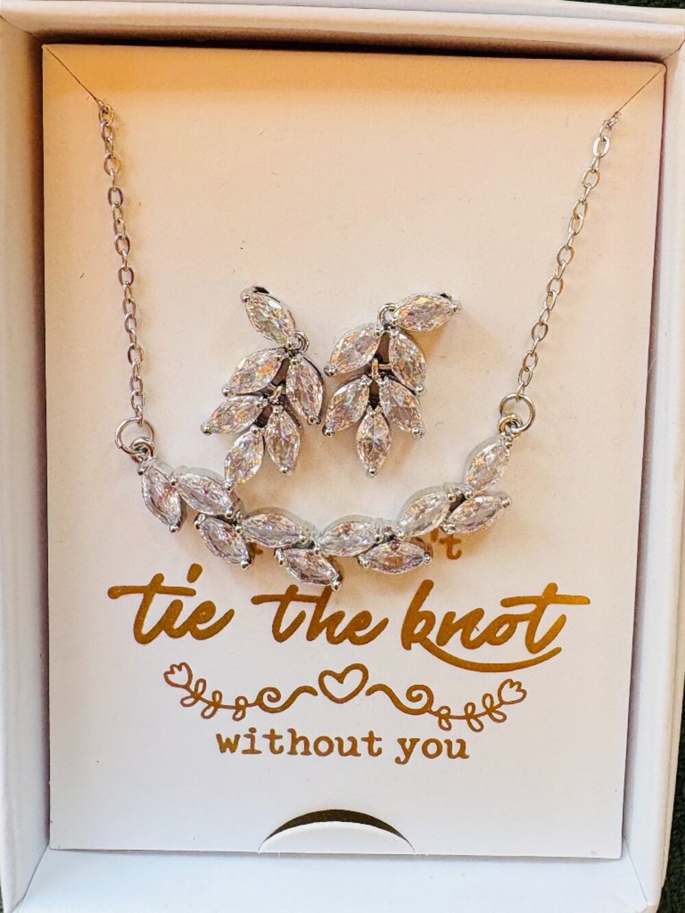 Necklace and Earrings NIB
